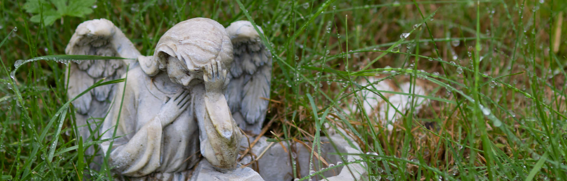 Trauriger Engel