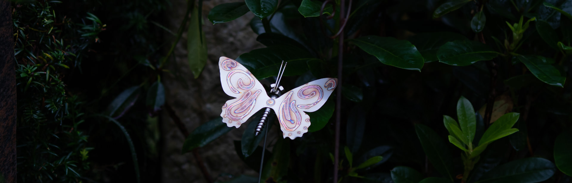 Schmetterling aus Metall